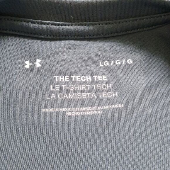Under Armour Teal Green Blue The Tech Tee Size Large - Picture 3 of 3